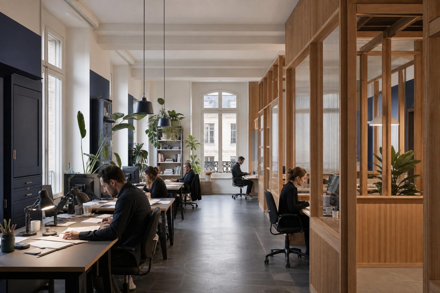 Bureaux collaboratifs